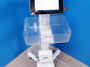 Schiller Cardiovit FT-1 EKG + DT100 80 Sauganlage