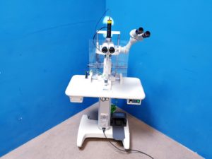 ALCON SL 1000 - SL1000 SLIP LAMP Spaltlampe  12,5  +  EyeLite Adapter  +