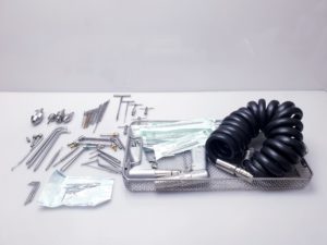 Synthes 510.01 Op Besteck + Luftdruckschlauch