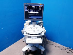 Siemens Acuson Antares Ultraschall Gerät mit 3 Sonden CH4-1 + PX4-1 + VFX9-4