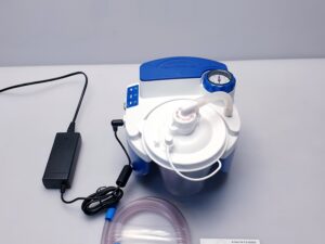 VACUAIDE QSU Absauggerät mit Akku, EW-Behälter 7314P-NE Absaugpumpe