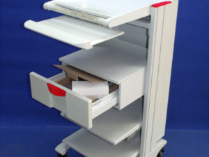 Endoskopie Geräteturm Gerätewagen Trolley für Endoskopie