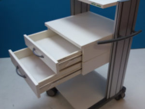 Haeberle Swingo Gerätewagen  Beistellwagen  für ekg, CTG, ...