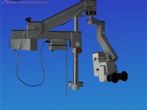 HNO Mikroskop  // Wandhaltung