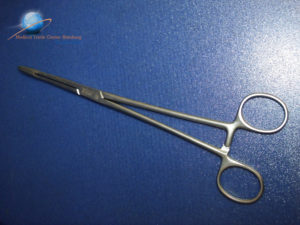 Aesculap BF058R Kornzange nach Maier mit Sperre, gerade, 26,5cm