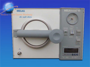 MELAG MELAtronic 15 E Autoklav Inkl. Trayhalter + Tabletts